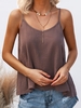 A-Line Scoop Neckline Sleeveless Sexy Tanks & Camis - Noracora