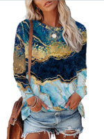 Abstract Tunic T-shirts - Noracora