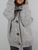 Acrylic Long Sleeve Sweaters - Noracora