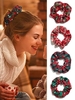 All Season Snowflake Party Daily Vintage Style Hair Ties Polyester Hair Accessories for Women