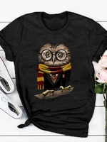 Animal Casual T-Shirts - Noracora