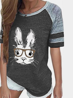 Animal Shift Holiday Short Sleeve T-Shirts - Noracora