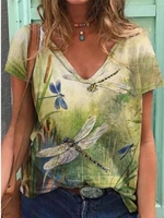 Animal Short Sleeve T-Shirts - Noracora