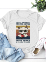 Animal Short Sleeve T-Shirts - Noracora