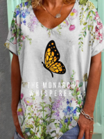 Animal Short Sleeve T-Shirts - Noracora