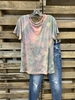 As Picture Fashion Dip-Dyed T-Shirts - Noracora