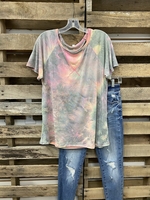 As Picture Fashion Dip-Dyed T-Shirts - Noracora