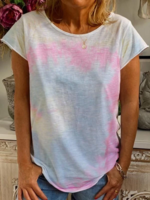 As Picture Holiday Printed Cotton T-Shirts - Noracora