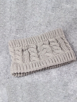 Autumn And Winter Fashion Hairpin Ski Cap Handmade Knitted Headband - Noracora