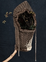 Autumn And Winter One-Piece Woolen Cap Fashionable Warmth And Fleece Cap - Noracora
