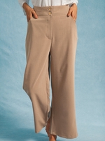 Basic Plain Linen & Cotton Bottoms - Noracora