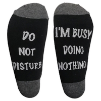 Black Cotton Socks & Tights - Noracora