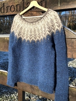 Blue Tribal Cotton Vintage Causal Tops