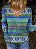 Boho Long Sleeve Sweaters - Noracora