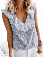 Boho V Neck Tanks & Camis - Noracora