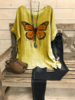 Butterfly Vintage T-Shirts - Noracora