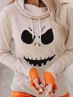 Casual Abstract Sweatshirts &pullover - Noracora