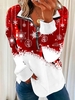 Casual Christmas Snowman Hoodies & Sweatshirts - Noracora