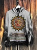 Casual Cotton-Blend Long Sleeve Hoodie Hoodies & Sweatshirts - Noracora