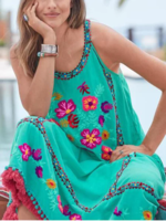 Casual Cotton-Blend Maxi Dresses