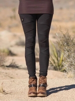 Casual Cotton-Blend Solid Pants