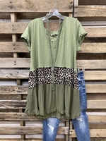 Casual Cotton Leopard T-Shirts - Noracora