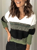 Casual Cotton Shift Sweaters - Noracora