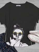 Casual Cotton Short Sleeve T-Shirts - Noracora