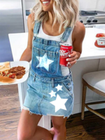 Casual Denim Star Casual Dresses