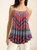Casual Ethnic Summer Cotton Daily Loose Gallus H-Line Regular Tank Tops for Women
