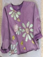 Casual Floral Long Sleeve T-Shirts