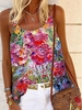 Casual Floral-Print Tanks & Camis - Noracora