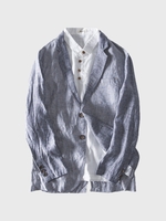 Casual Lapel Cotton Men-Tops >>Men-Shirts