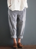 Casual Linen & Cotton Bottoms - Noracora