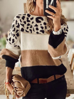 Casual Long Sleeve Striped Blouses&shirts - Noracora