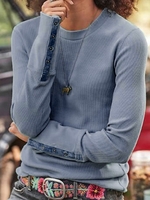 Casual Long Sleeve Sweaters