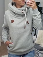 Casual Long Sleeve Sweatshirts &pullover - Noracora