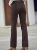 Casual Plain All Season Natural Micro-Elasticity Daily Buttons Regular NL Fashion Pants for Women