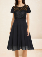 Casual Plain Summer Vacation Sleeveless Crew Neck H-Line Regular No Dresses for Women