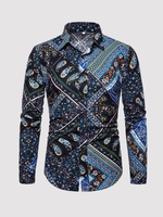 Casual Printed Men-Tops >>Men-Shirts