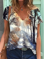 Casual Printed T-Shirts - Noracora