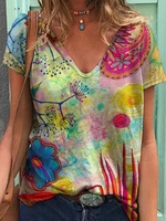 Casual Printed T-Shirts - Noracora