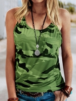 Casual Shift Sleeveless Tanks & Camis - Noracora