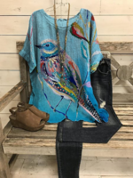 Casual Short Sleeve Crew Neck T-Shirts - Noracora