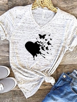 Casual Short Sleeve T-Shirts - Noracora