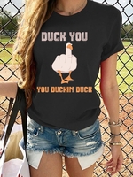 Casual Short Sleeve T-Shirts - Noracora