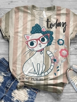 Casual Short Sleeve T-Shirts - Noracora