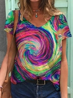 Casual Short Sleeve T-Shirts - Noracora