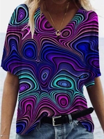 Casual Short Sleeve T-Shirts - Noracora