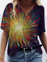 Casual Short Sleeve T-Shirts - Noracora